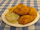 Fried Haddock Plate