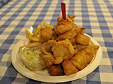 Fried Seafood Plate w/Lobster